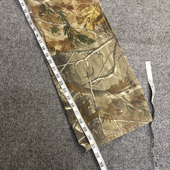 Realtree Camo Men's 34x342Double Knee Cotton Camouflage Pants Outdoor Hunting - Picture 6 of 7